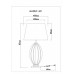 Настольная лампа ARTE Lamp A5132LT-1CC