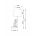 Настольная лампа ARTE Lamp A4420LT-1WH